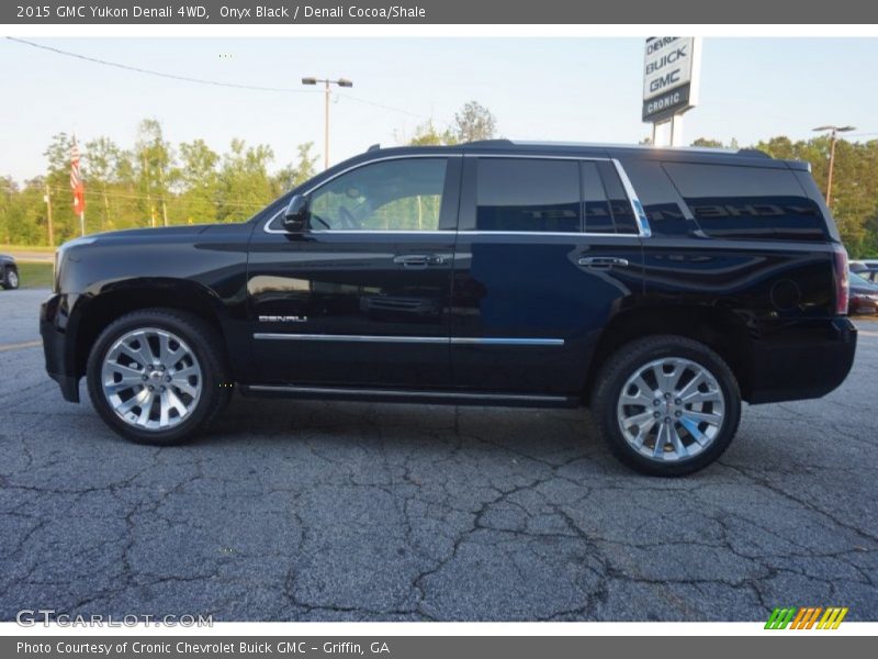 Onyx Black / Denali Cocoa/Shale 2015 GMC Yukon Denali 4WD