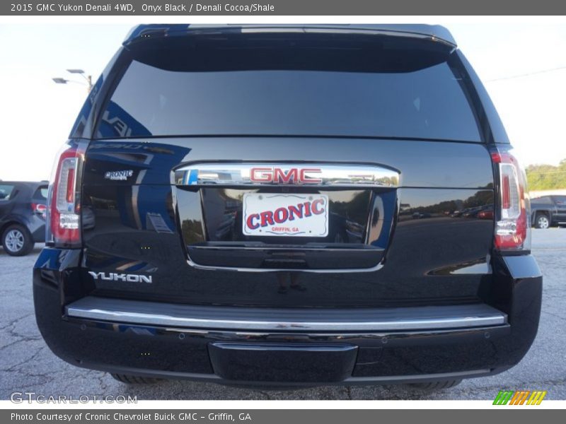 Onyx Black / Denali Cocoa/Shale 2015 GMC Yukon Denali 4WD