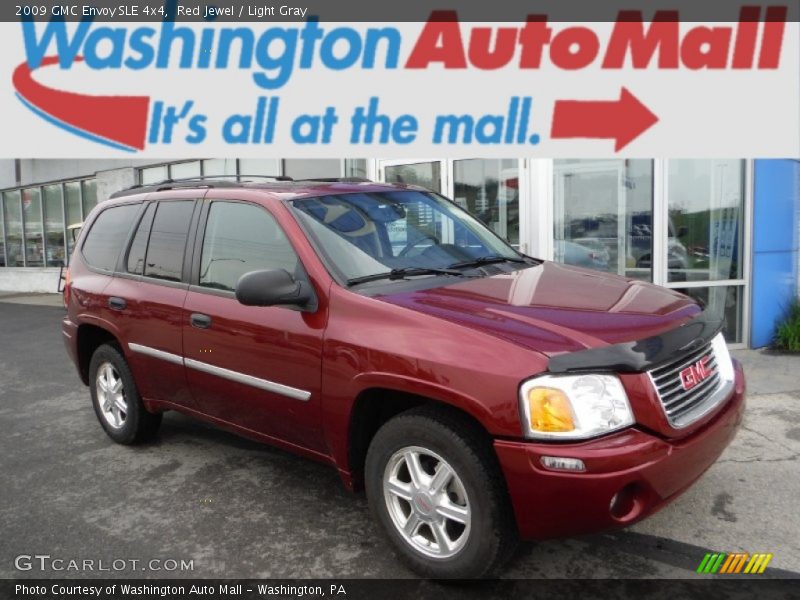 Red Jewel / Light Gray 2009 GMC Envoy SLE 4x4