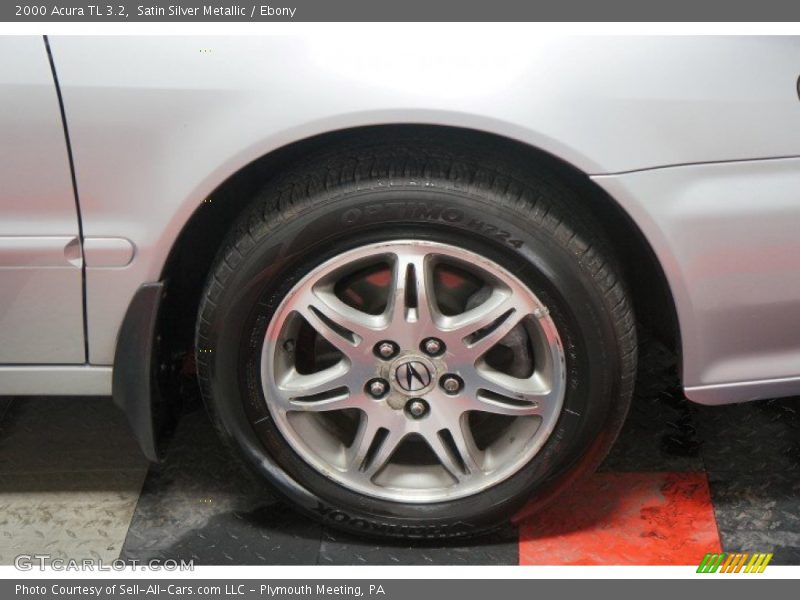 Satin Silver Metallic / Ebony 2000 Acura TL 3.2