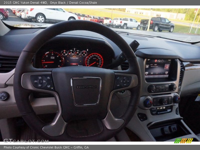 Onyx Black / Denali Cocoa/Shale 2015 GMC Yukon Denali 4WD