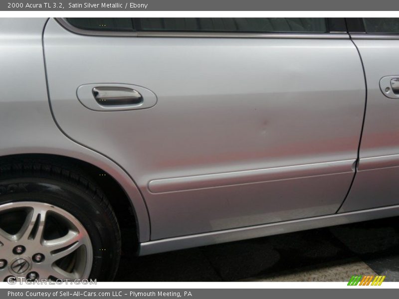 Satin Silver Metallic / Ebony 2000 Acura TL 3.2