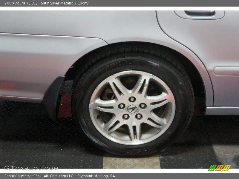 Satin Silver Metallic / Ebony 2000 Acura TL 3.2