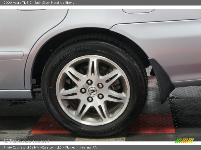 Satin Silver Metallic / Ebony 2000 Acura TL 3.2