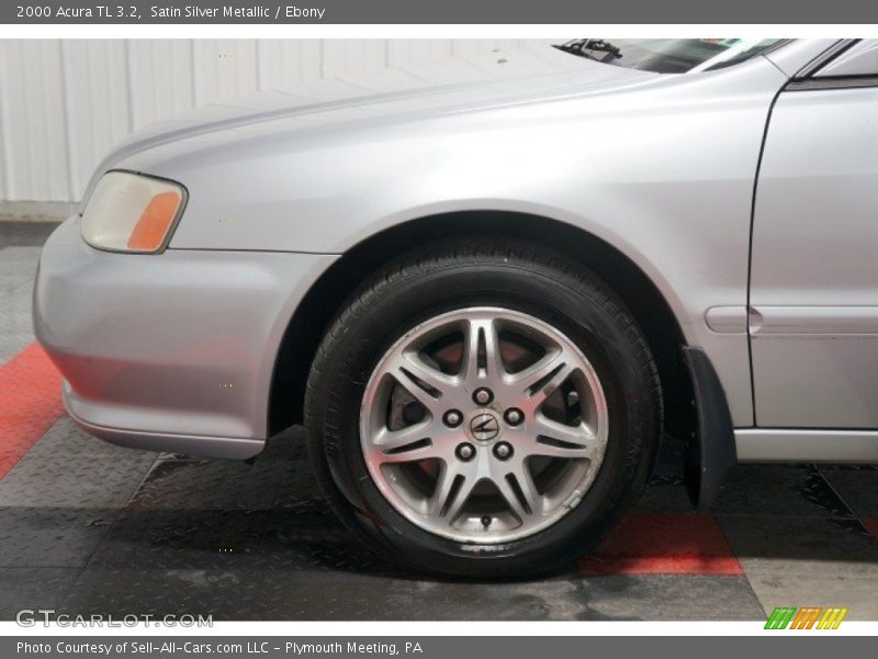 Satin Silver Metallic / Ebony 2000 Acura TL 3.2