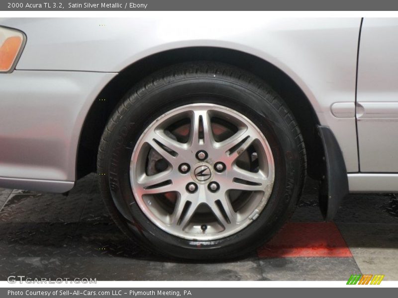 Satin Silver Metallic / Ebony 2000 Acura TL 3.2