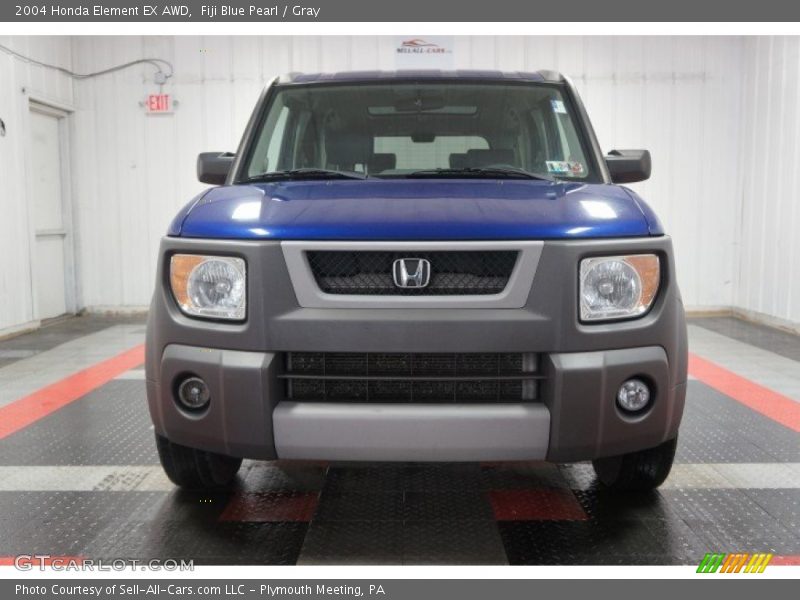 Fiji Blue Pearl / Gray 2004 Honda Element EX AWD