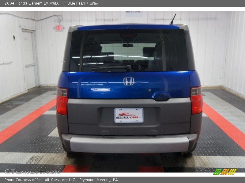 Fiji Blue Pearl / Gray 2004 Honda Element EX AWD