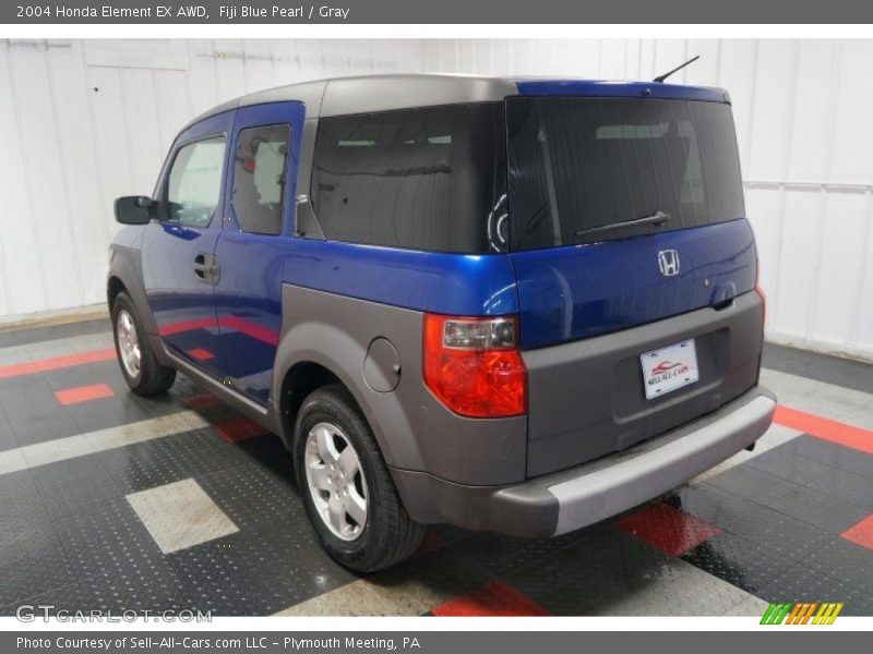 Fiji Blue Pearl / Gray 2004 Honda Element EX AWD