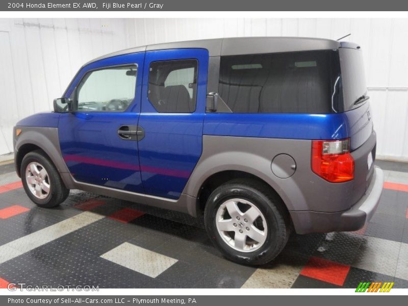 Fiji Blue Pearl / Gray 2004 Honda Element EX AWD