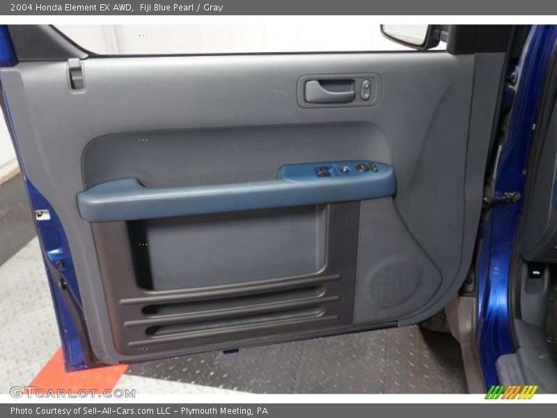 Fiji Blue Pearl / Gray 2004 Honda Element EX AWD