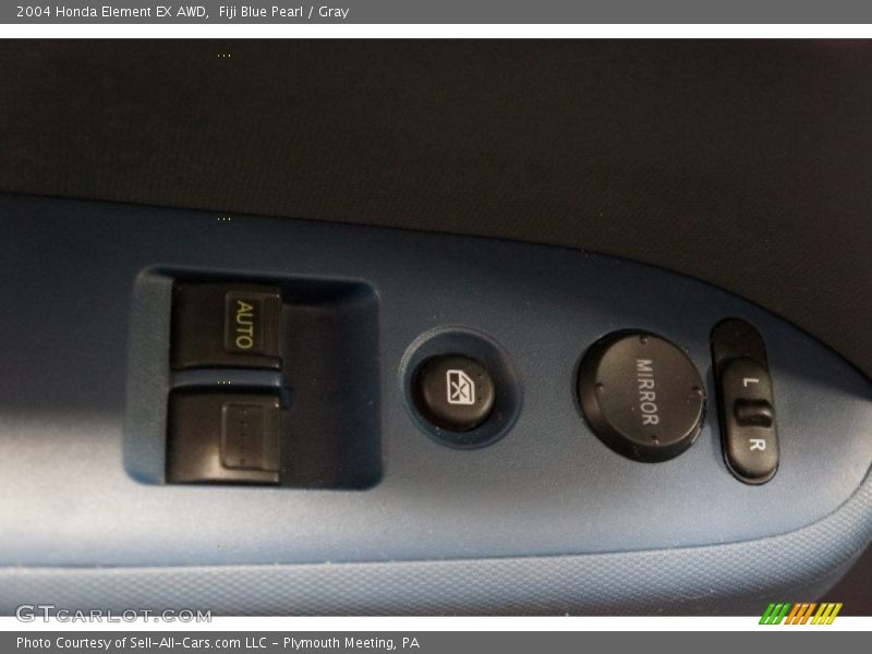 Fiji Blue Pearl / Gray 2004 Honda Element EX AWD