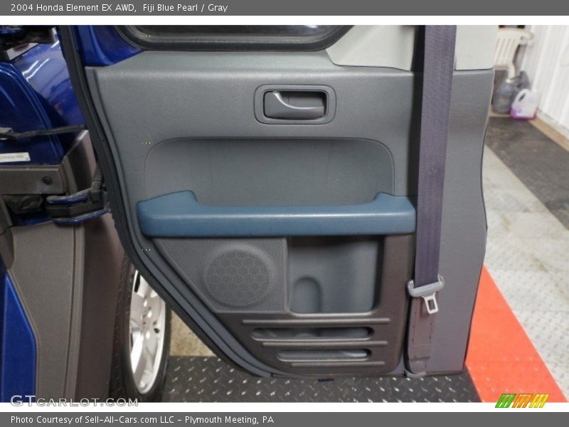 Fiji Blue Pearl / Gray 2004 Honda Element EX AWD