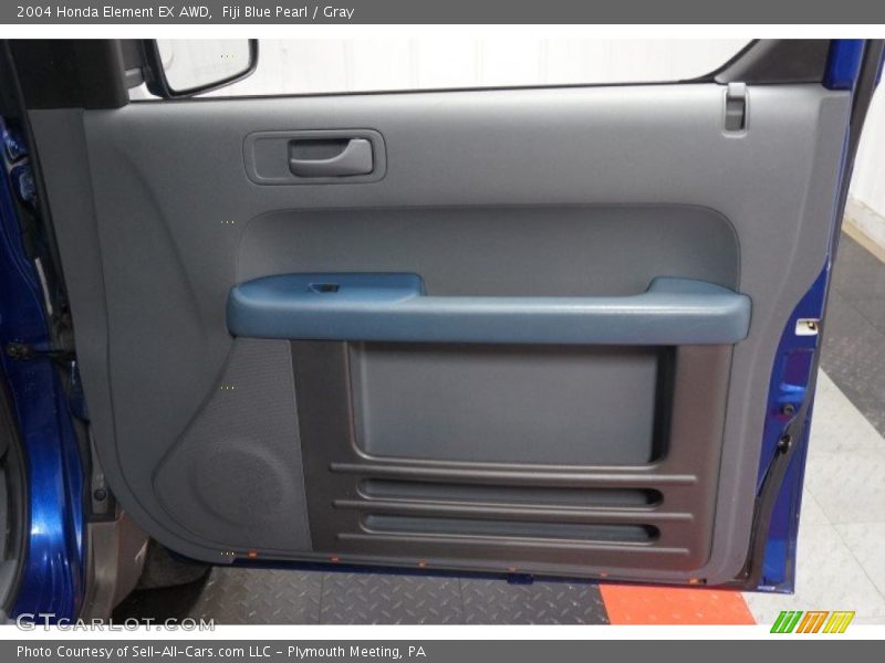 Fiji Blue Pearl / Gray 2004 Honda Element EX AWD