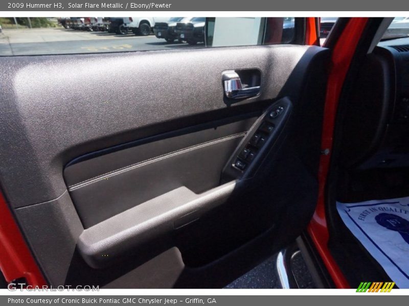 Solar Flare Metallic / Ebony/Pewter 2009 Hummer H3