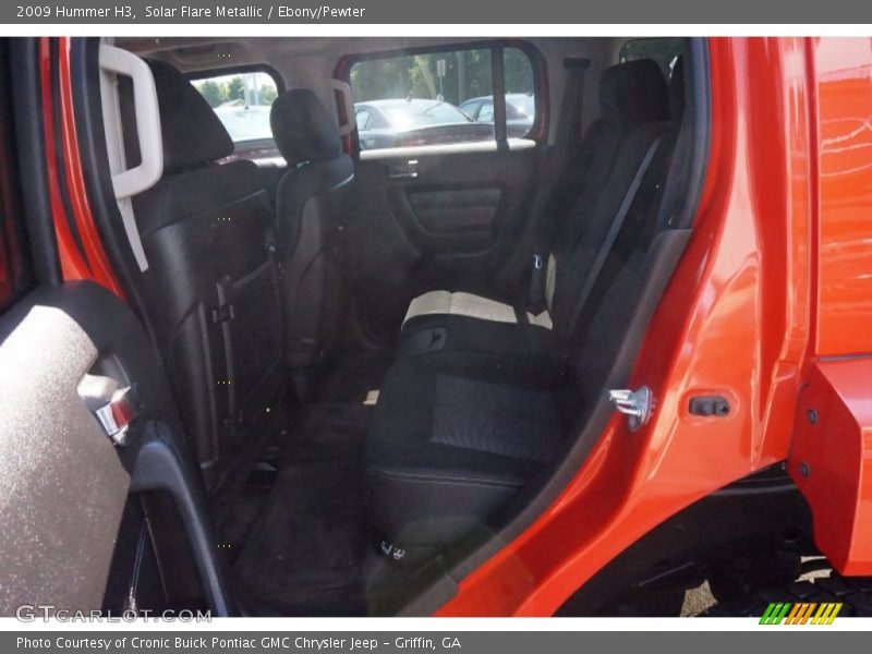 Solar Flare Metallic / Ebony/Pewter 2009 Hummer H3