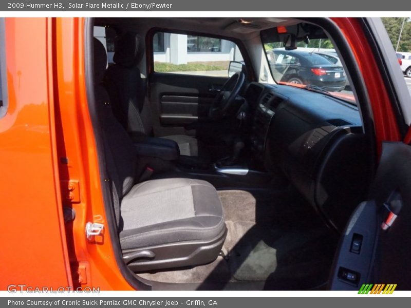 Solar Flare Metallic / Ebony/Pewter 2009 Hummer H3