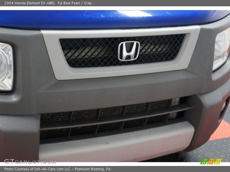 Fiji Blue Pearl / Gray 2004 Honda Element EX AWD