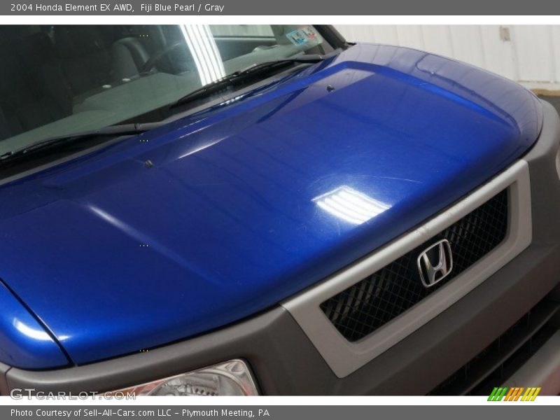 Fiji Blue Pearl / Gray 2004 Honda Element EX AWD