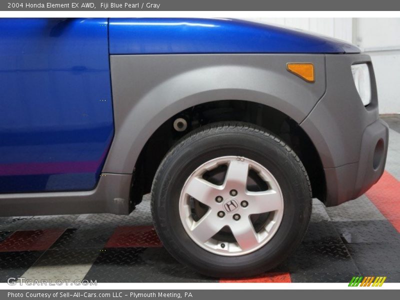 Fiji Blue Pearl / Gray 2004 Honda Element EX AWD
