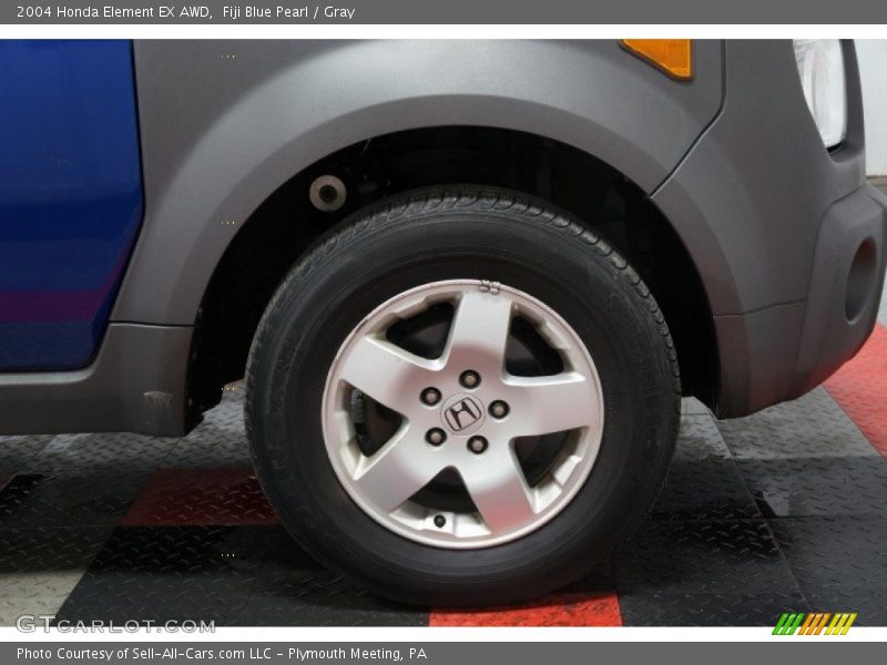Fiji Blue Pearl / Gray 2004 Honda Element EX AWD