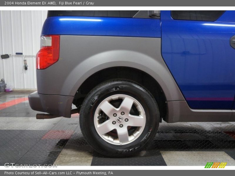 Fiji Blue Pearl / Gray 2004 Honda Element EX AWD