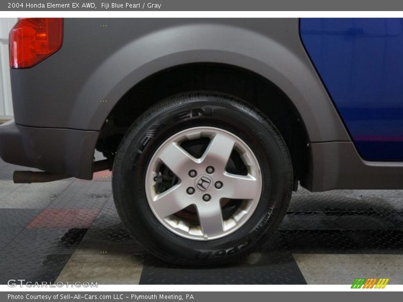 Fiji Blue Pearl / Gray 2004 Honda Element EX AWD