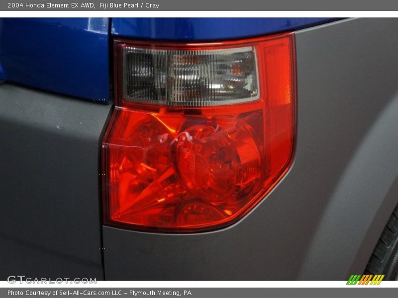 Fiji Blue Pearl / Gray 2004 Honda Element EX AWD