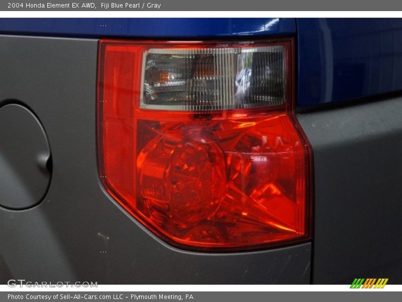 Fiji Blue Pearl / Gray 2004 Honda Element EX AWD