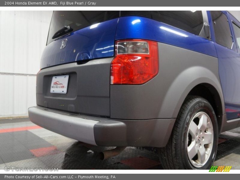 Fiji Blue Pearl / Gray 2004 Honda Element EX AWD