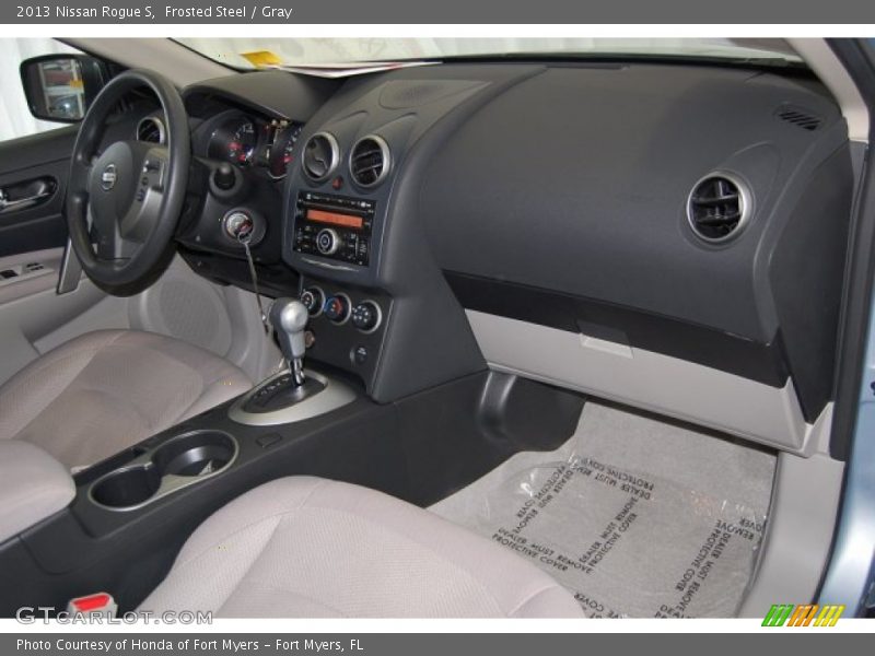 Frosted Steel / Gray 2013 Nissan Rogue S