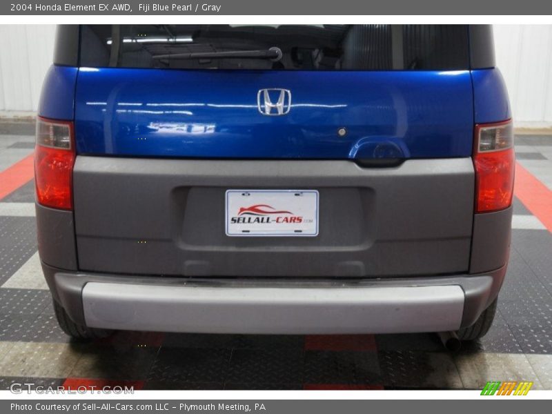 Fiji Blue Pearl / Gray 2004 Honda Element EX AWD