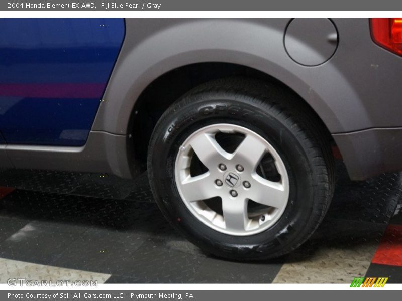 Fiji Blue Pearl / Gray 2004 Honda Element EX AWD