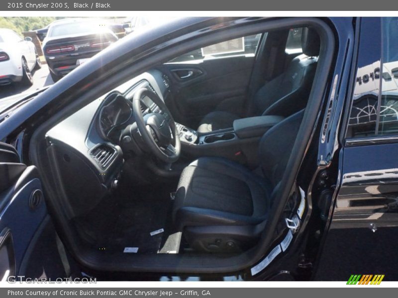 Black / Black 2015 Chrysler 200 S