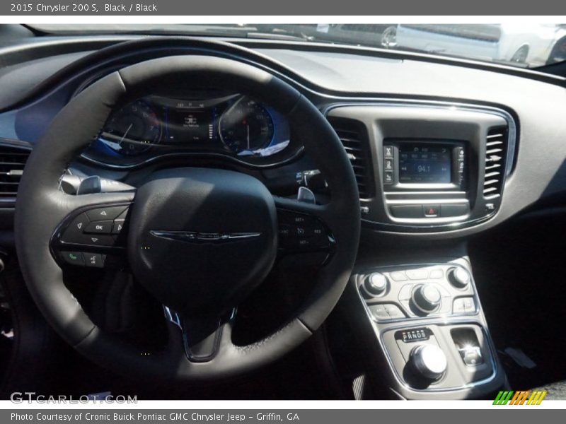 Black / Black 2015 Chrysler 200 S