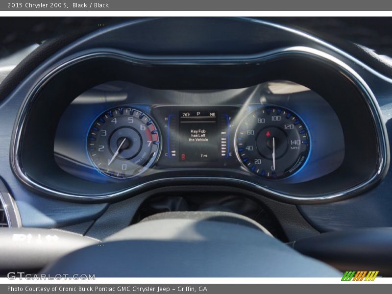 Black / Black 2015 Chrysler 200 S
