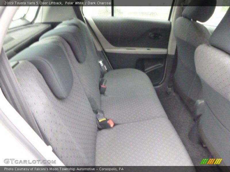 Polar White / Dark Charcoal 2009 Toyota Yaris 5 Door Liftback