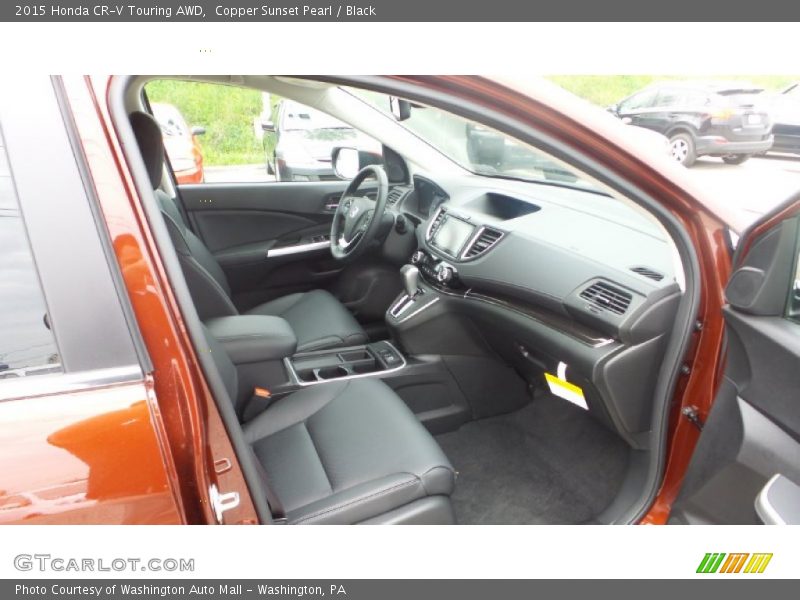 Copper Sunset Pearl / Black 2015 Honda CR-V Touring AWD