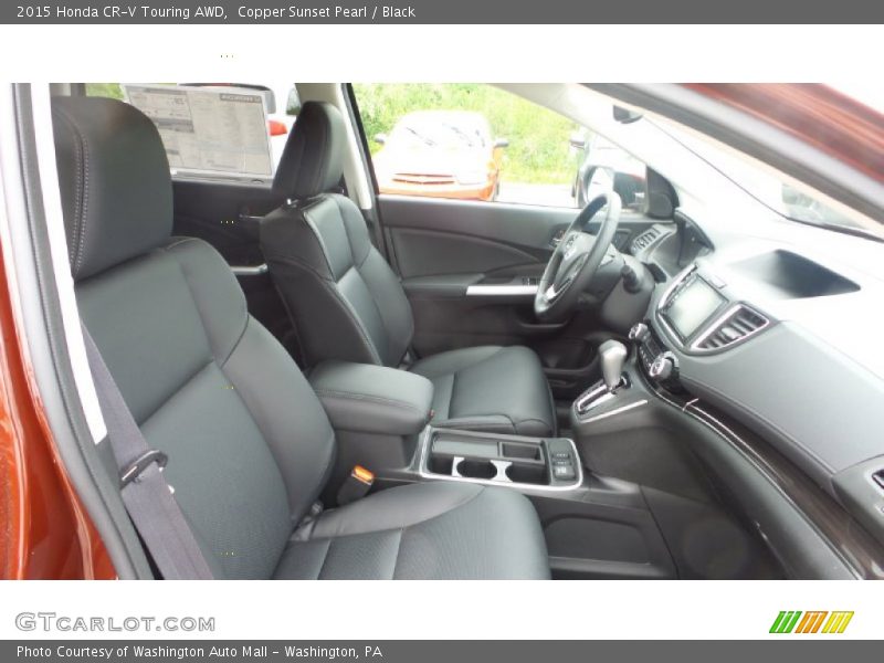 Copper Sunset Pearl / Black 2015 Honda CR-V Touring AWD