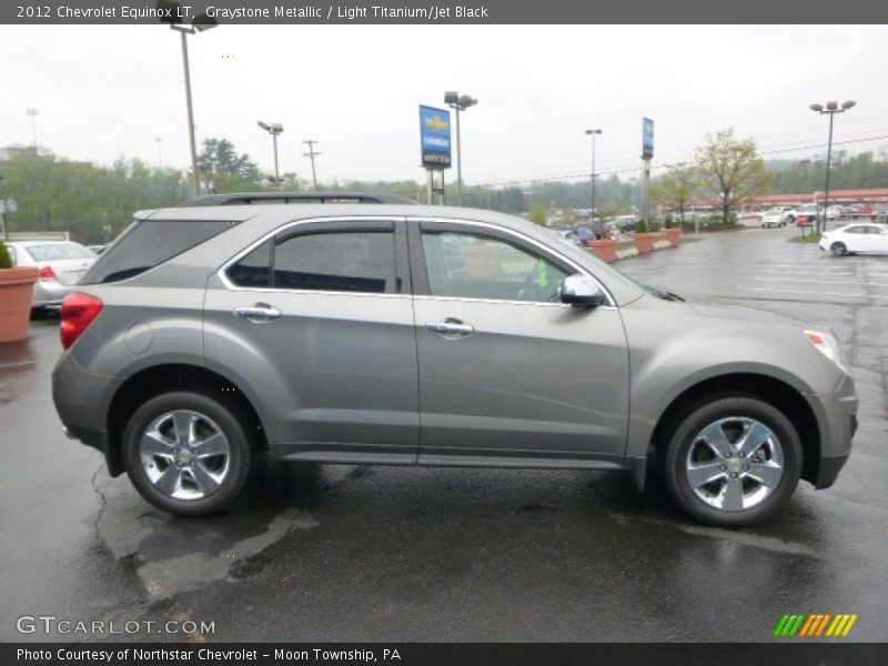 Graystone Metallic / Light Titanium/Jet Black 2012 Chevrolet Equinox LT