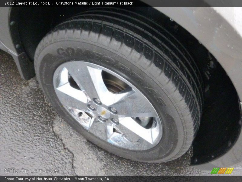 Graystone Metallic / Light Titanium/Jet Black 2012 Chevrolet Equinox LT