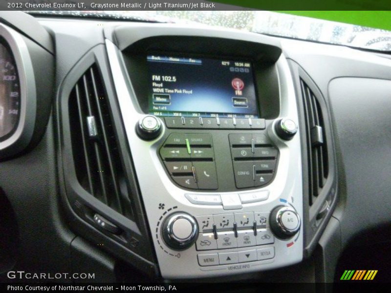 Graystone Metallic / Light Titanium/Jet Black 2012 Chevrolet Equinox LT