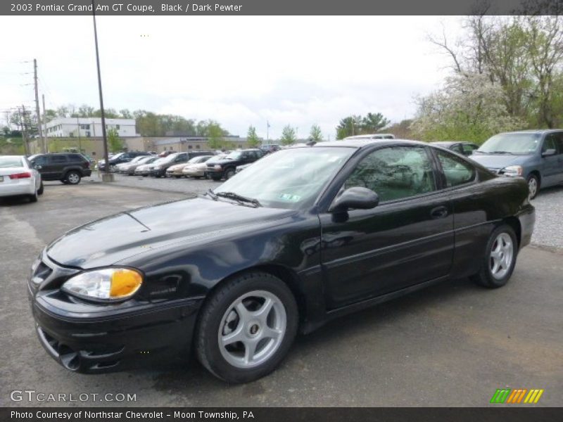 Black / Dark Pewter 2003 Pontiac Grand Am GT Coupe