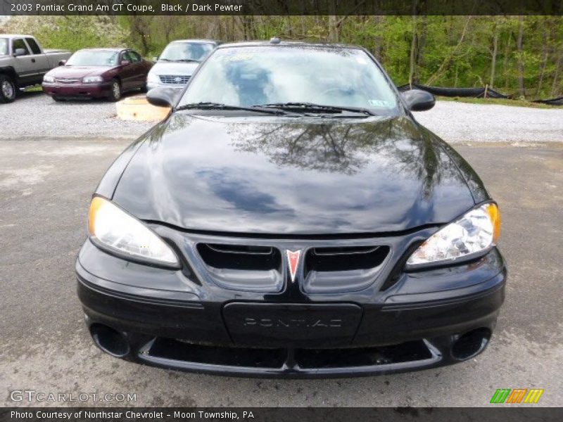 Black / Dark Pewter 2003 Pontiac Grand Am GT Coupe