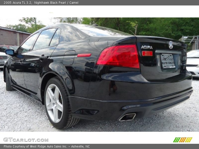 Nighthawk Black Pearl / Camel 2005 Acura TL 3.2