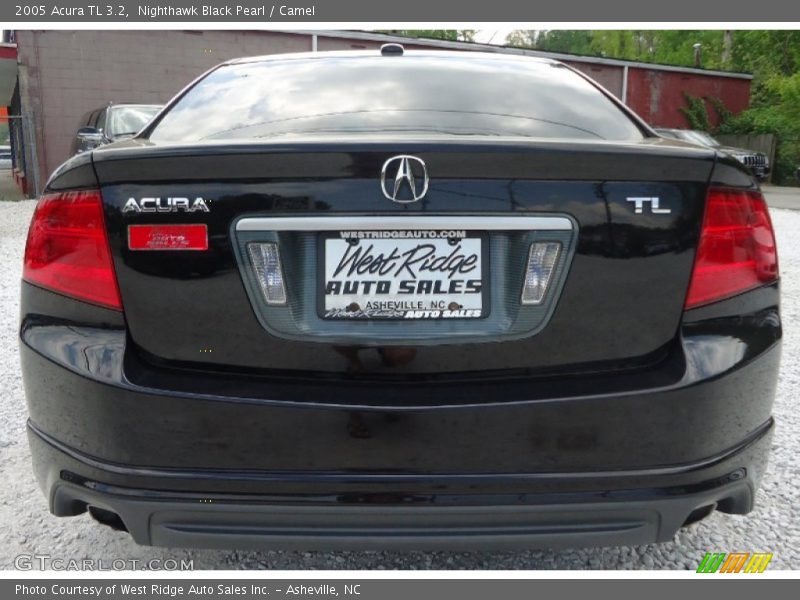 Nighthawk Black Pearl / Camel 2005 Acura TL 3.2