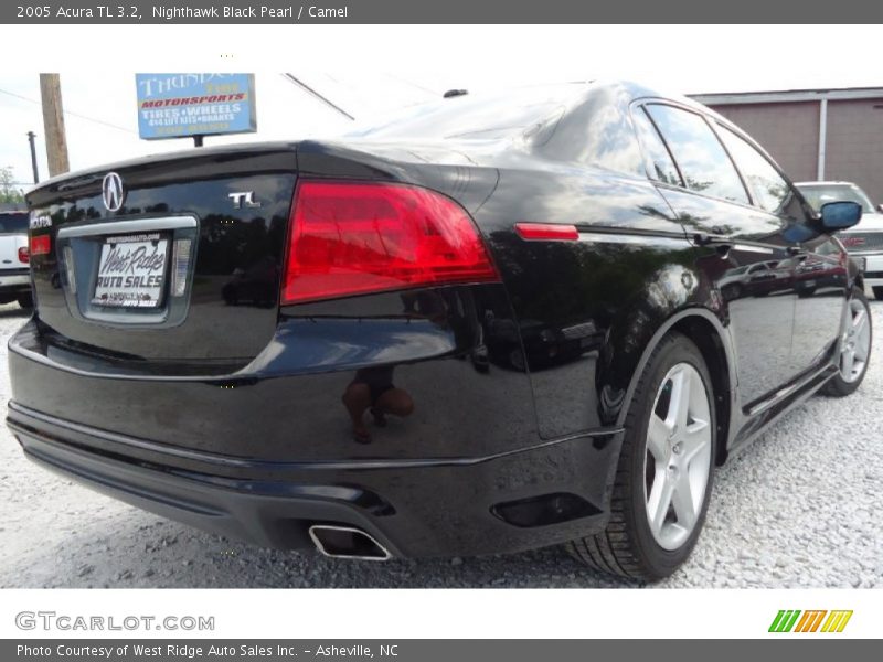 Nighthawk Black Pearl / Camel 2005 Acura TL 3.2
