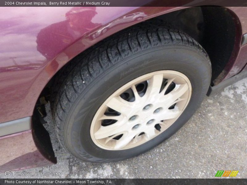 Berry Red Metallic / Medium Gray 2004 Chevrolet Impala
