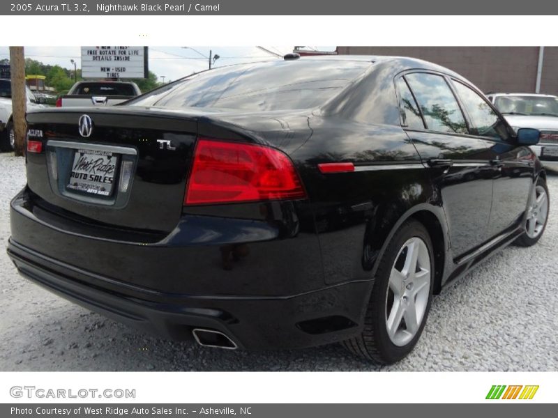 Nighthawk Black Pearl / Camel 2005 Acura TL 3.2
