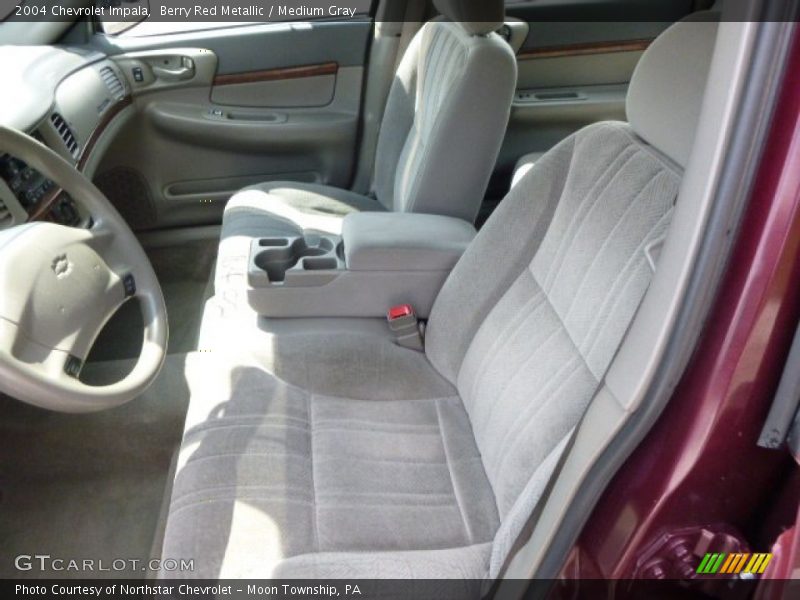 Berry Red Metallic / Medium Gray 2004 Chevrolet Impala